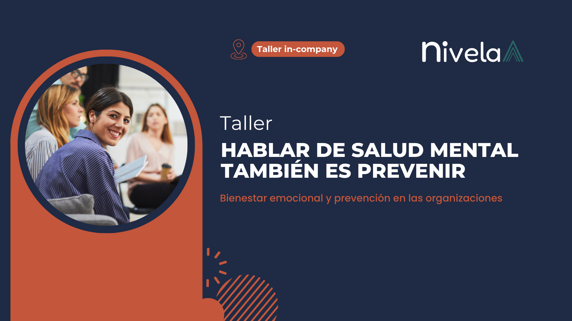 Hablar de salud mental también es prevenir — Taller de salud mental y bienestar emocional en las organizaciones